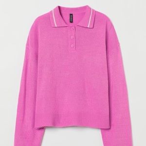 H&M pink sweater